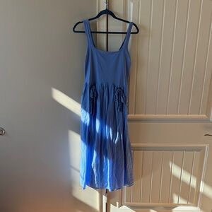 Aerie meet me at the barre Light Blue Midi Dress